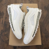 Nike Air Max 97 White Metallic Silver (GS) Size 6.5Y (Pre-Owned) - Image 1