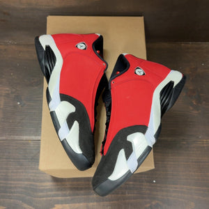 Jordan 14 Retro Gym Red Toro Size 8 (Pre-Owned) - back