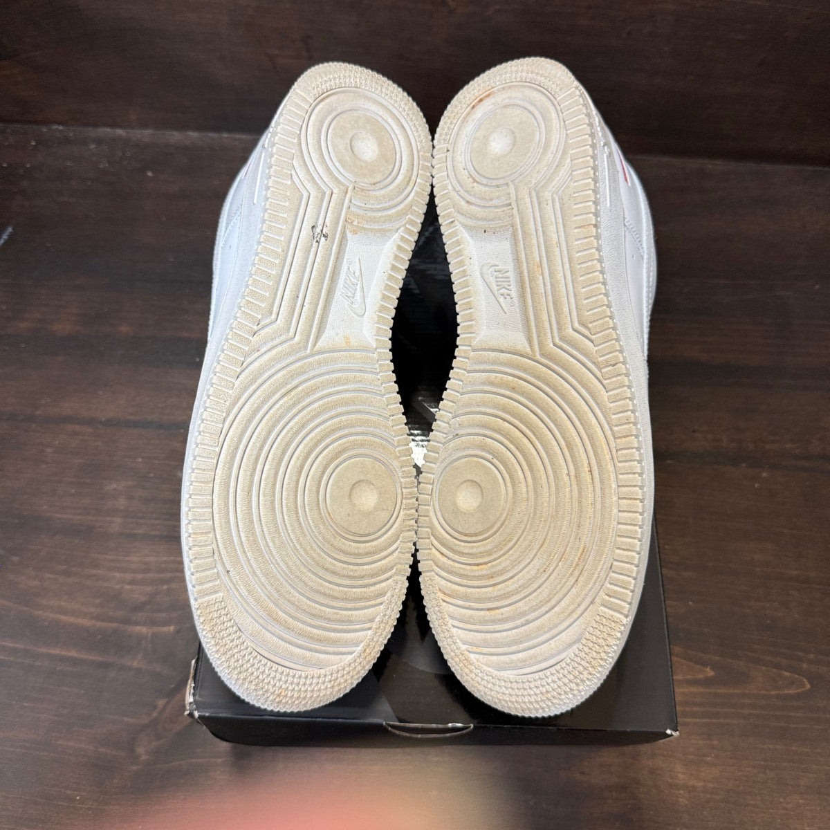 Nike Air Force 1 Low Supreme White Size 10.5 (Pre-Owned)