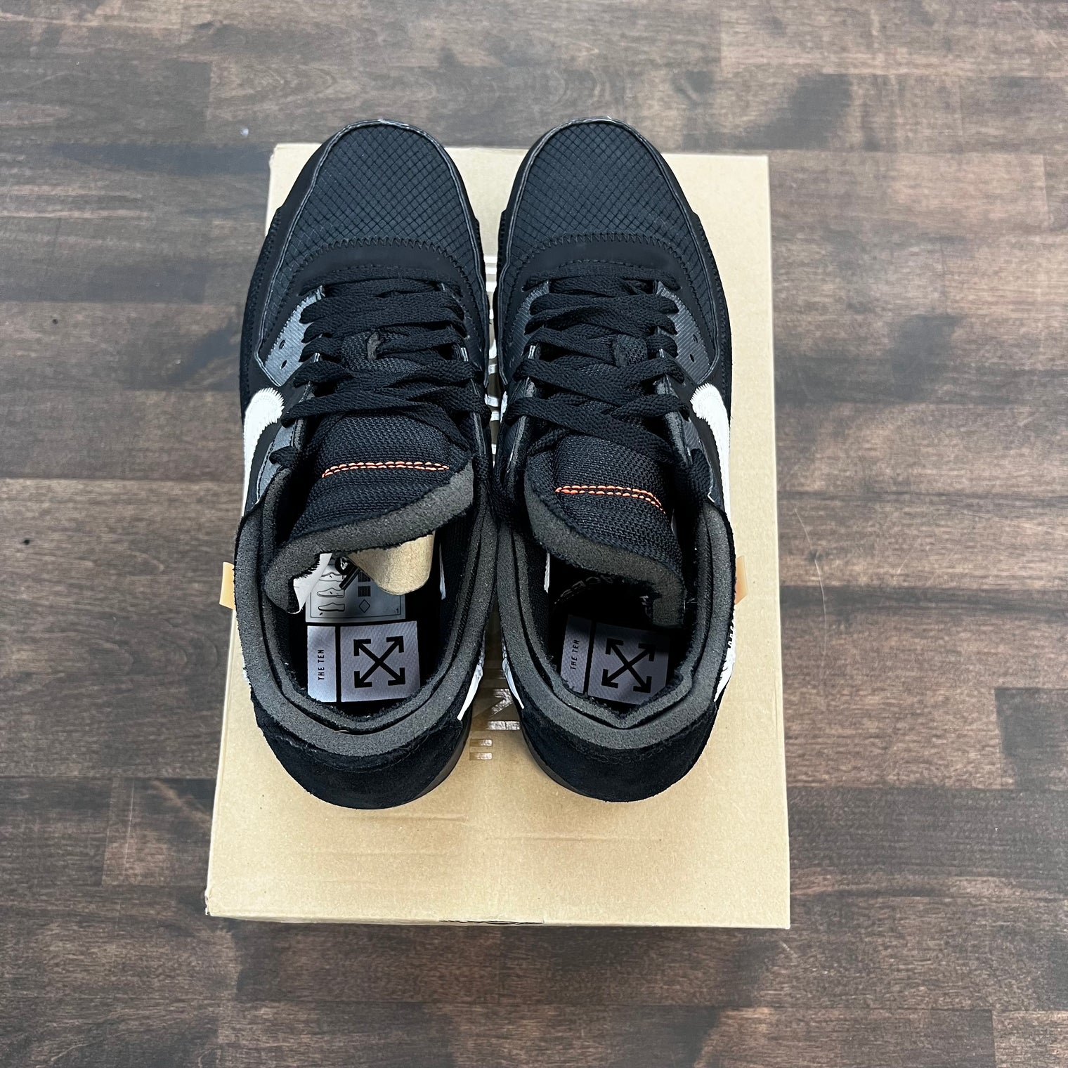 Black Off-White Nike Air Max 90 (USED)