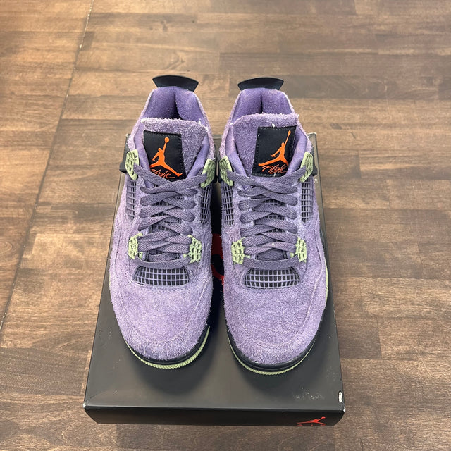 (W) Canyon Purple Jordan 4 (USED)