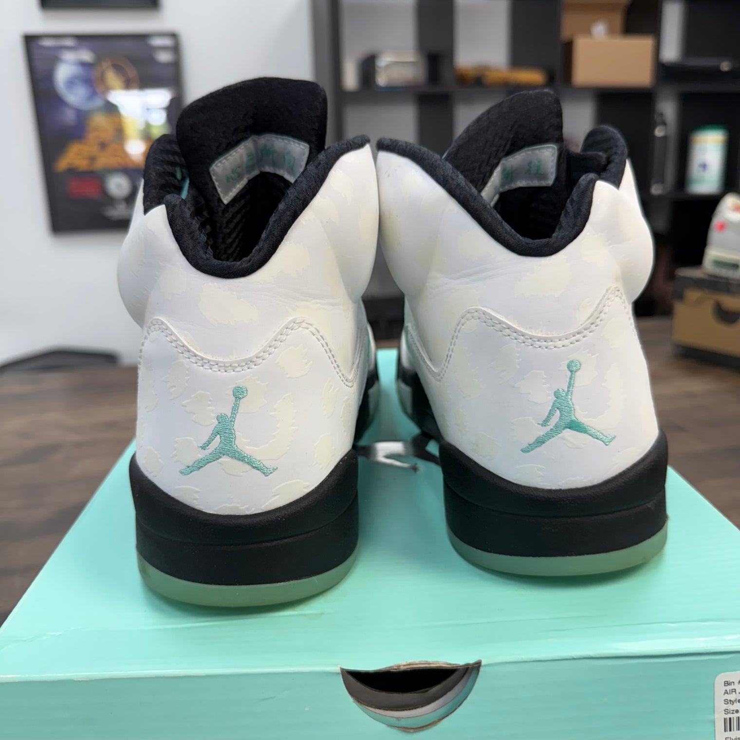 Island Green Jordan 5 Retro (USED)