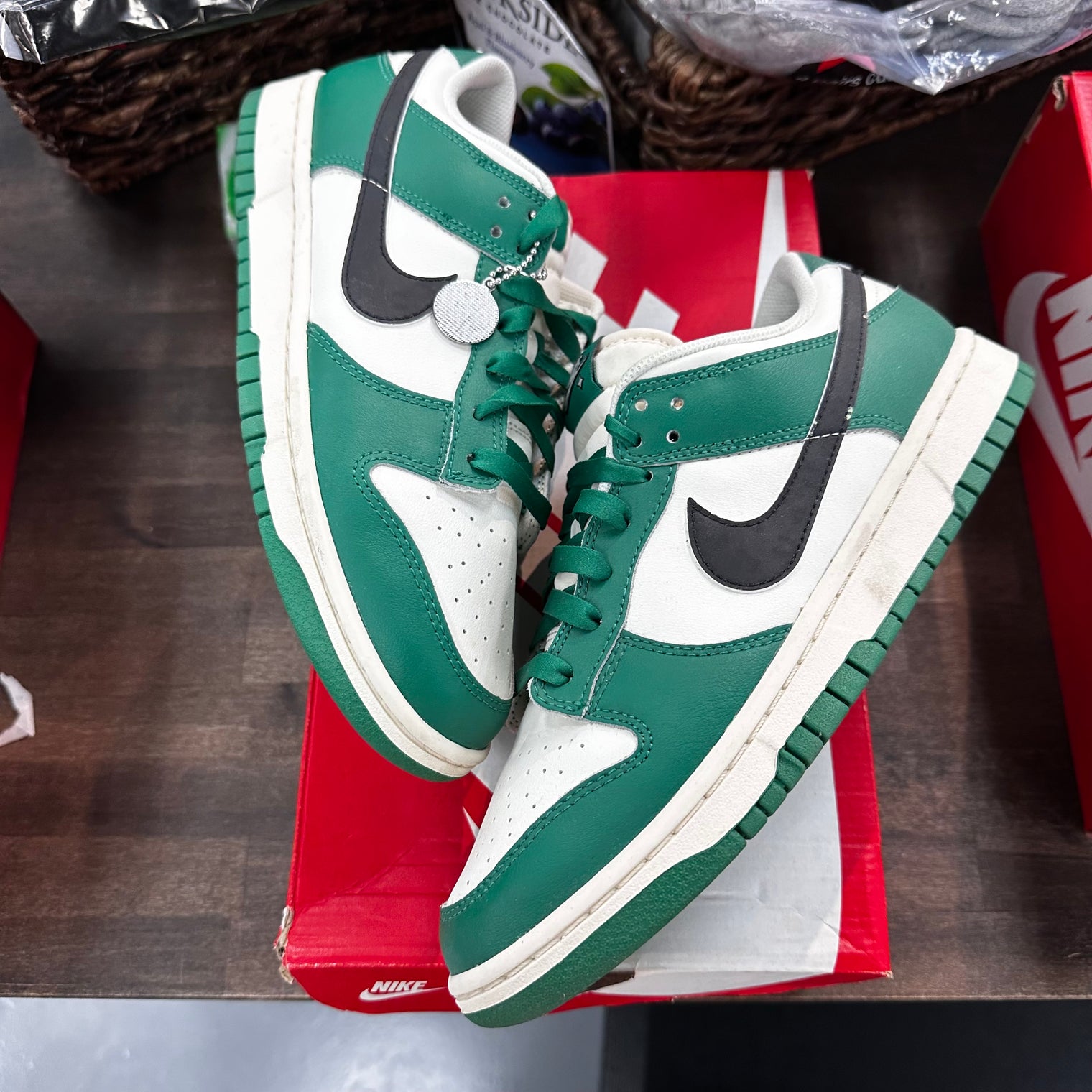 Lottery Malachite Green Dunk Low (USED)