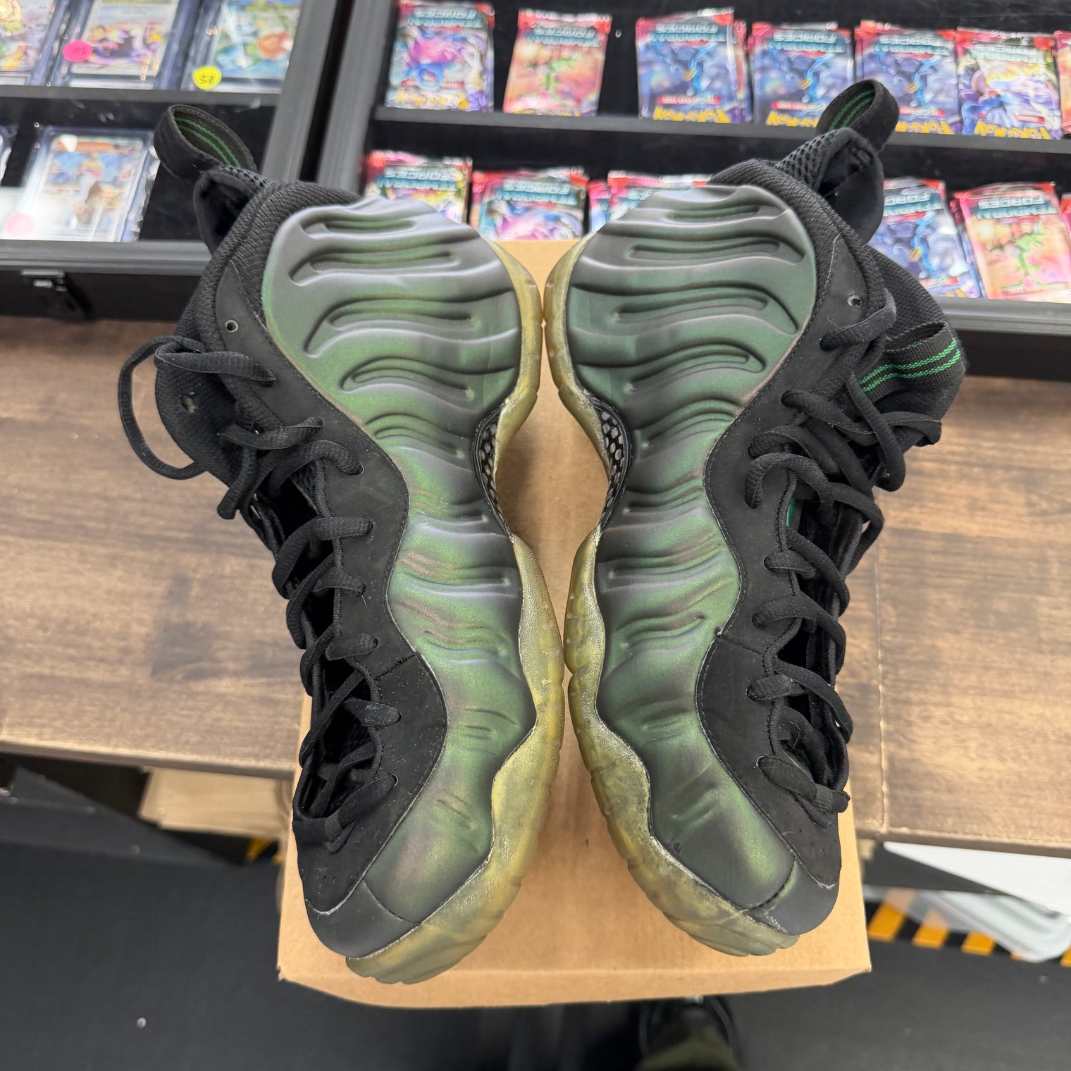 Pine Green Nike Air Foamposite Pro (USED, No Insoles, No Box)