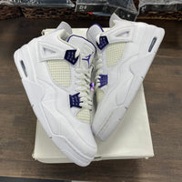 Metallic Purple Jordan 4 Retro (USED)
