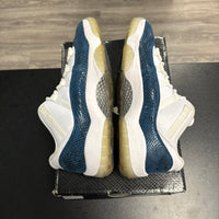Snake Skin Navy Jordan 11 Low (USED)