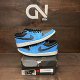 Jordan 1 Low University Blue Black - Image 1