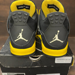 Jordan 4 Retro Thunder (2023) Size 11 (Pre-Owned) - aux