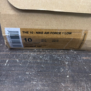 Nike Air Force 1 Low Off-White Volt Size 10 - aux