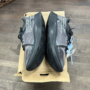 Nike Zoom Fly Off-White Black Silver Size 9 (Pre-Owned) - Image 3