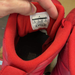 Jordan 12 Retro Gym Red (2018) Size 12 (Pre-Owned) - aux
