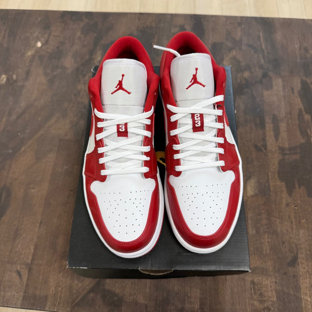 Jordan 1 Low Gym Red White - Image 2