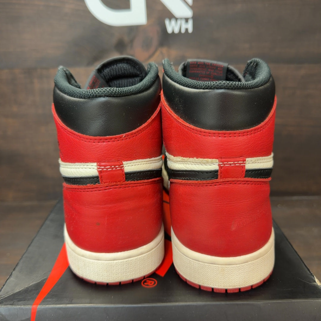 Jordan 1 Retro High Bred Toe Size 11 (Pre-Owned) - Image 4