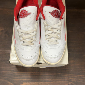 Jordan 2/3 White Varsity Red - Image 3