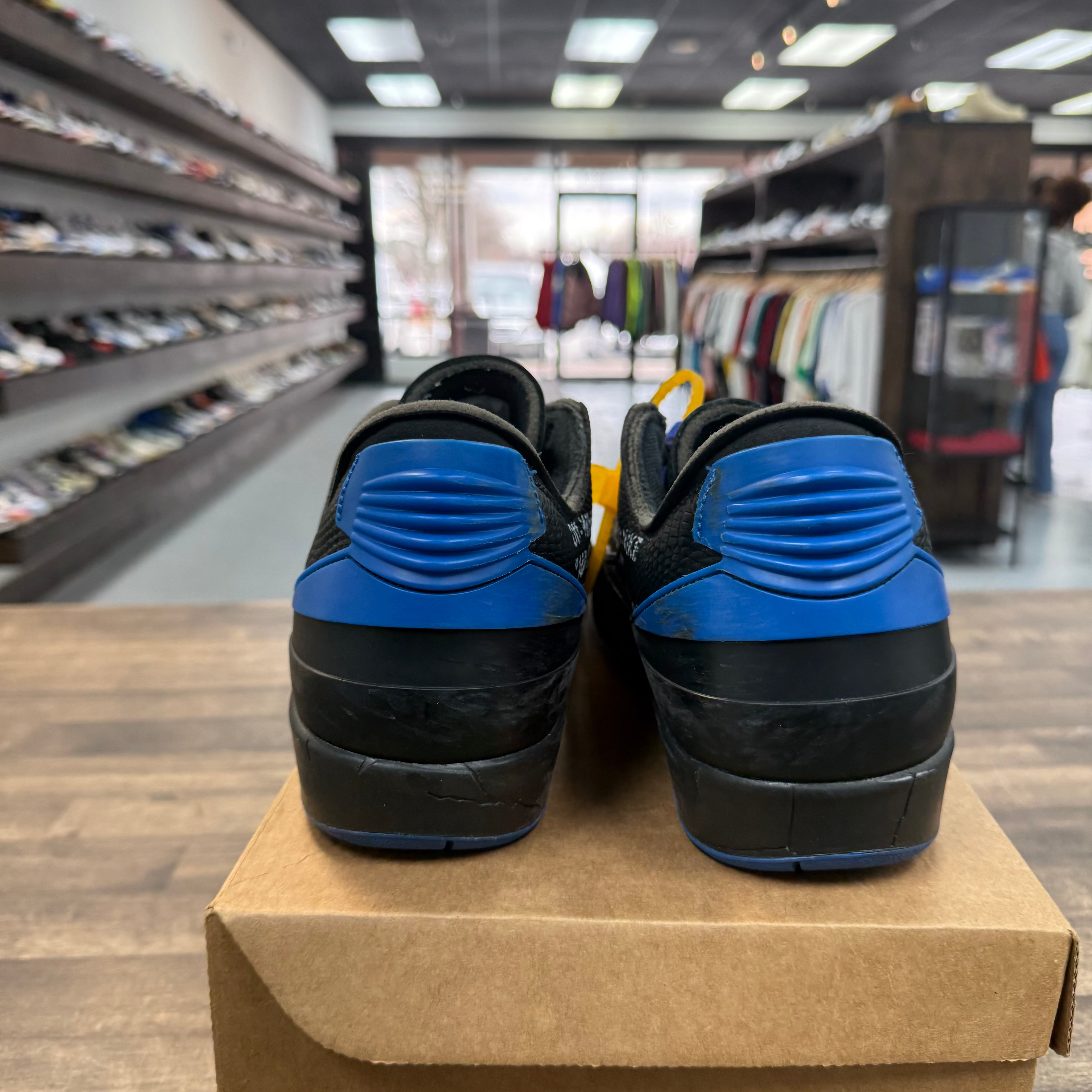 Jordan 2 Retro Low SP Off-White Black Blue