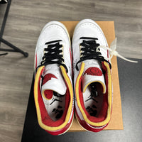 Off-White Jordan 2 White Varsity Red (USED, No Box)