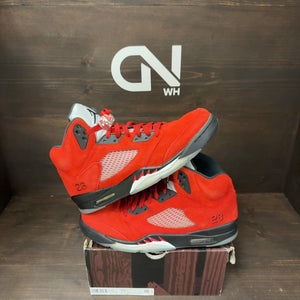Jordan 5 Retro Raging Bull Red (2021) - Image 1