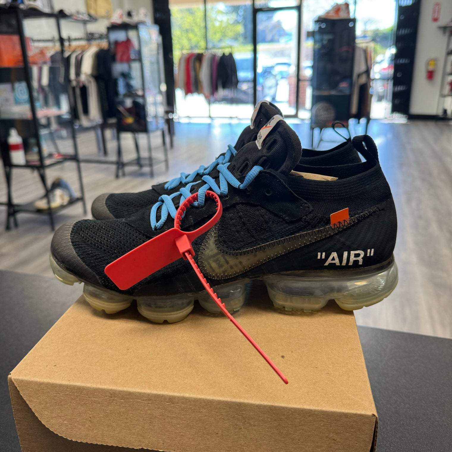 Off-White Nike Vapormax Black (Used, no box)