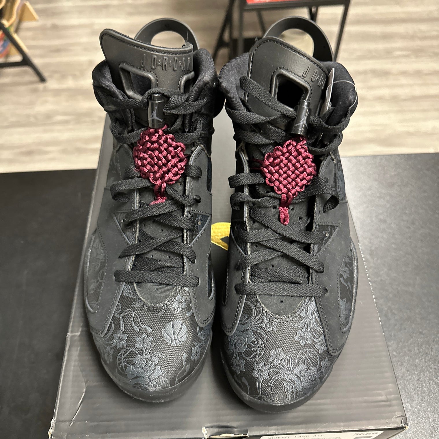 Jordan 6 Singles Day Triple Black (Used)