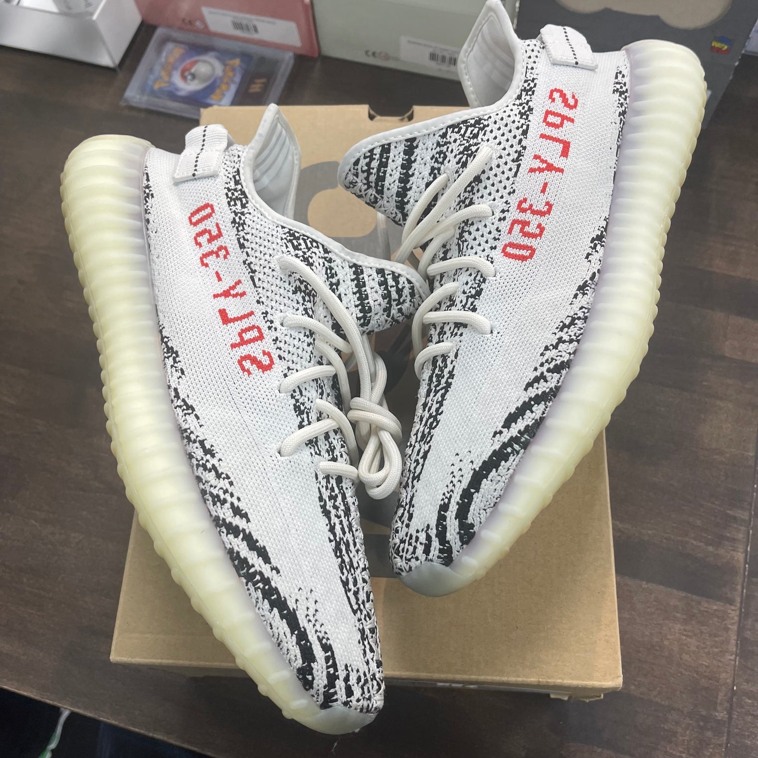 Zebra Yeezy 350 (USED)