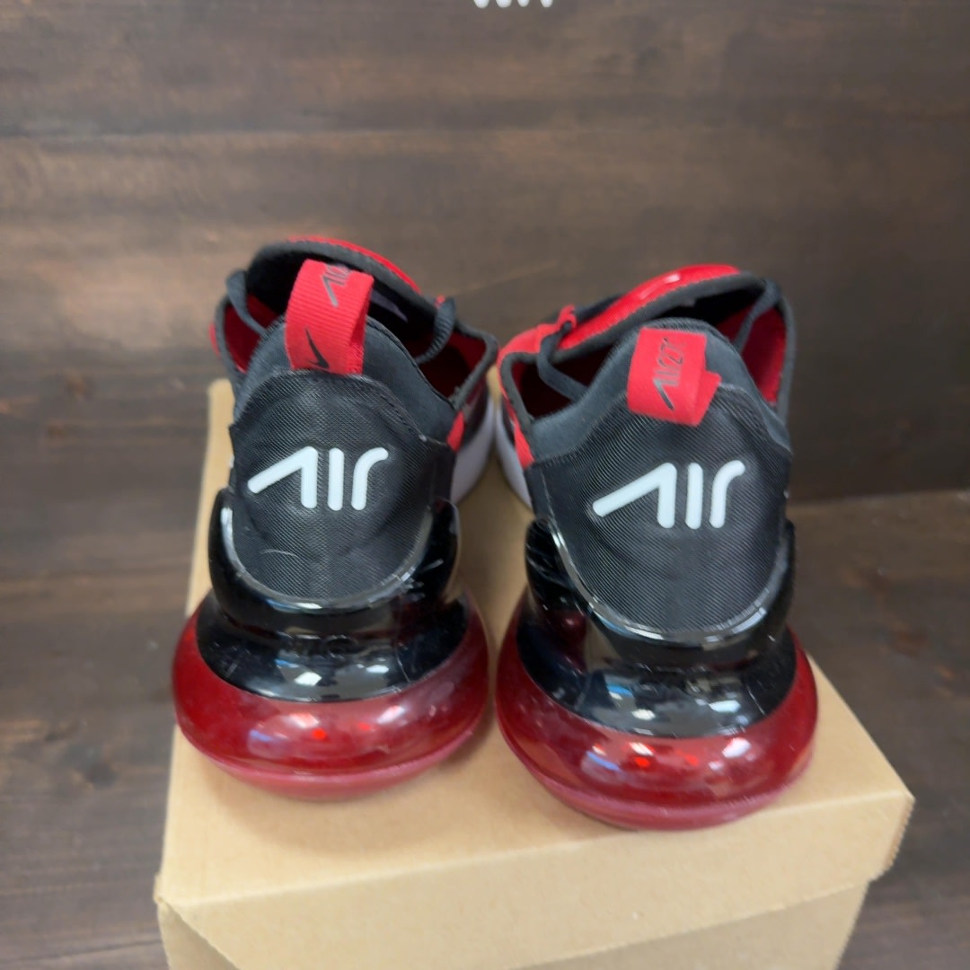 Nike Air Max 270 Gym Red Black Size 13 (Pre-Owned) - Image 4