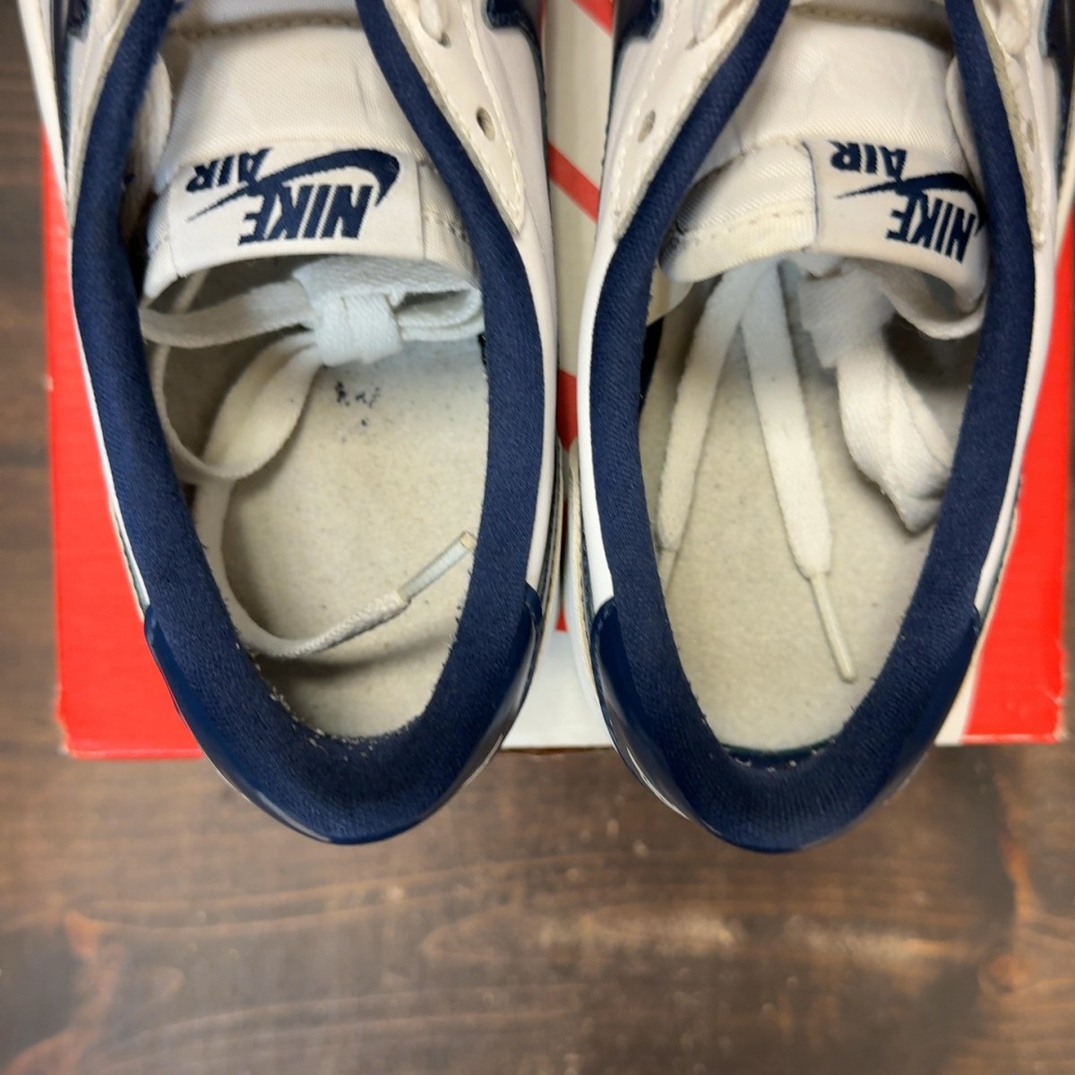 Jordan 1 Retro Low Metallic Blue Size 8 (Pre-Owned) - Image 6