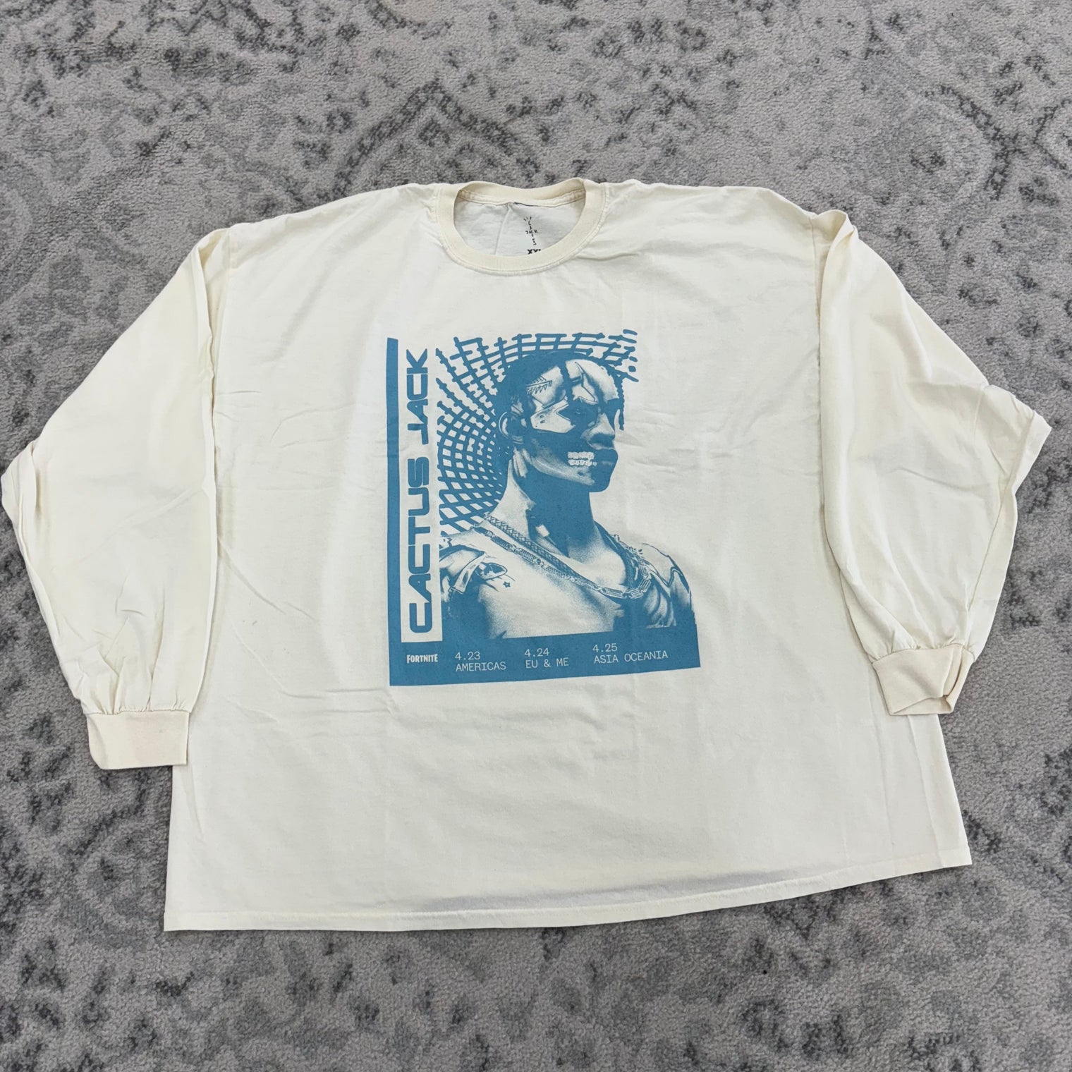Travis Scott Fortnite Collab T-3500 Longsleeve Tee