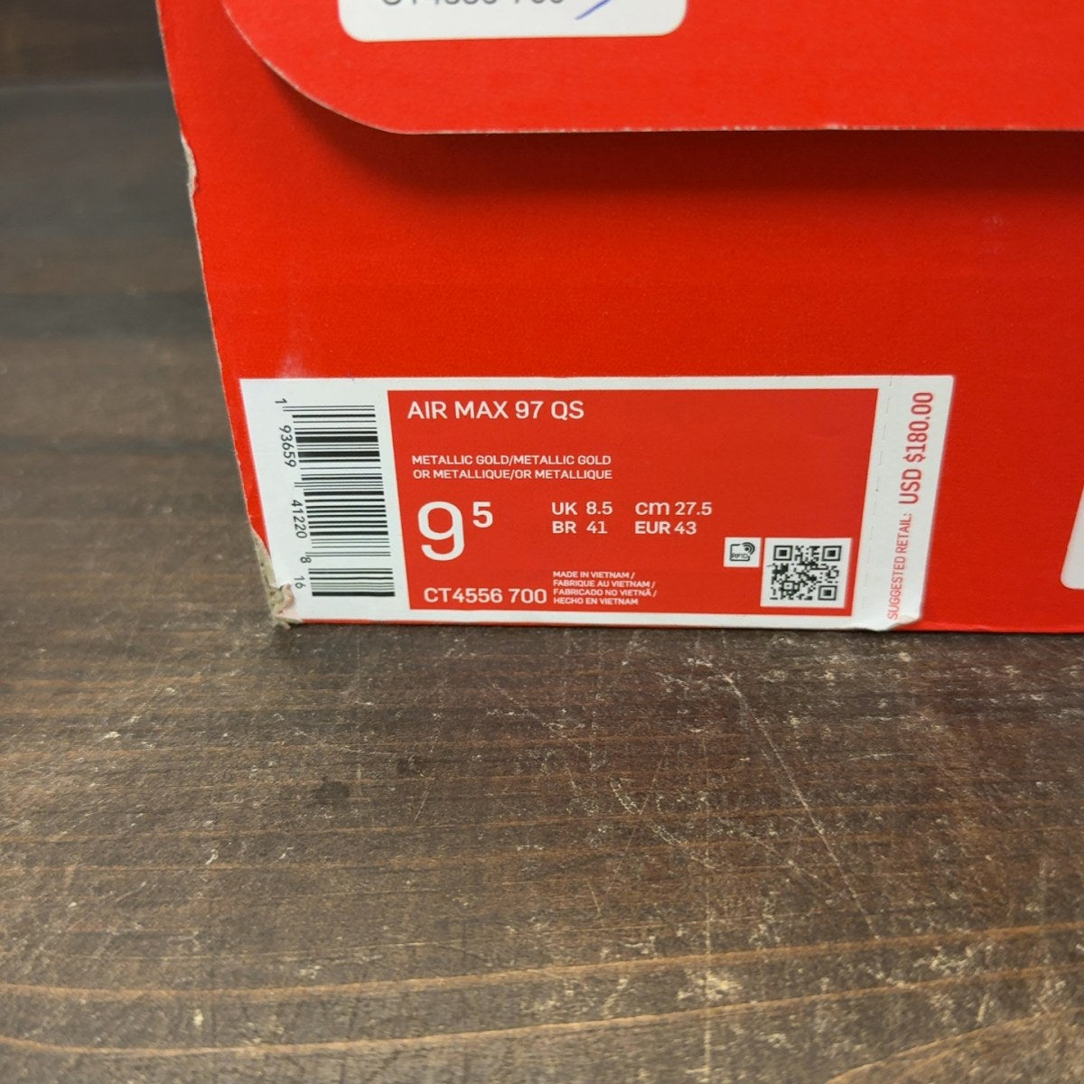 Nike Air Max 97 Gold Medal - Image 7