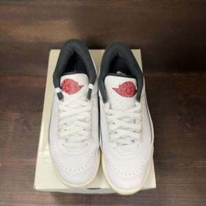Jordan 2/3 White Black Metallic Silver Size 9.5 (Pre-Owned)