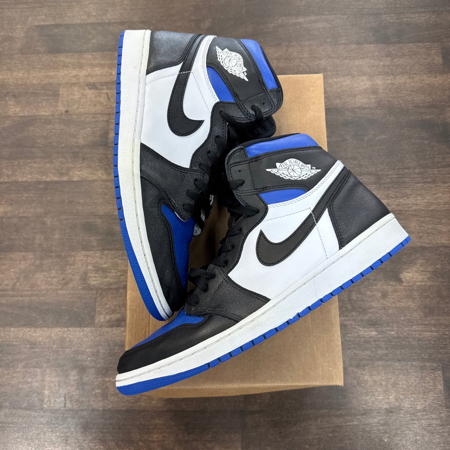 Jordan 1 Retro OG High Royal Toe (USED, no box)