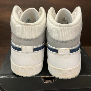 Jordan 1 Mid Paris White Size 12 (Pre-Owned) - aux