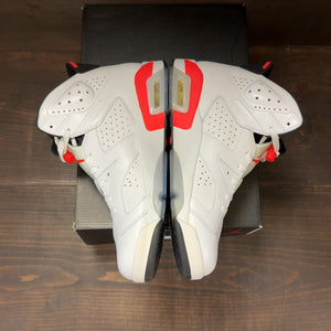 Jordan 6 Retro Infrared White (2014) Size 11.5 (Pre-Owned) - aux