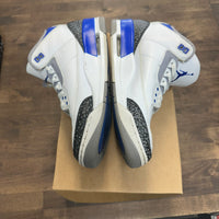 Racer Blue Jordan 3 (USED, No Box)