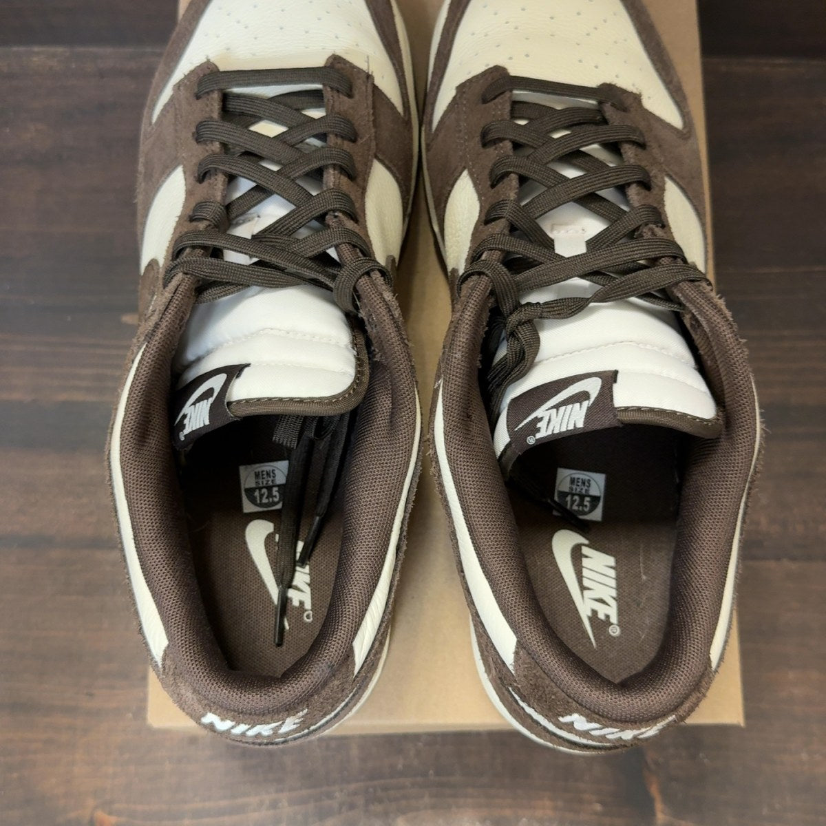 Nike Dunk Low Retro SE Pale Ivory Baroque Brown Size 12.5 (Pre-Owned) - Image 5