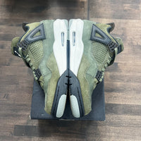 Craft Olive Jordan 4 (USED,NO BOX)