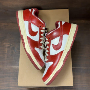 Nike Dunk Low PRM Vintage Team Red (Women's) Size 8.5W (Pre-Owned) - back