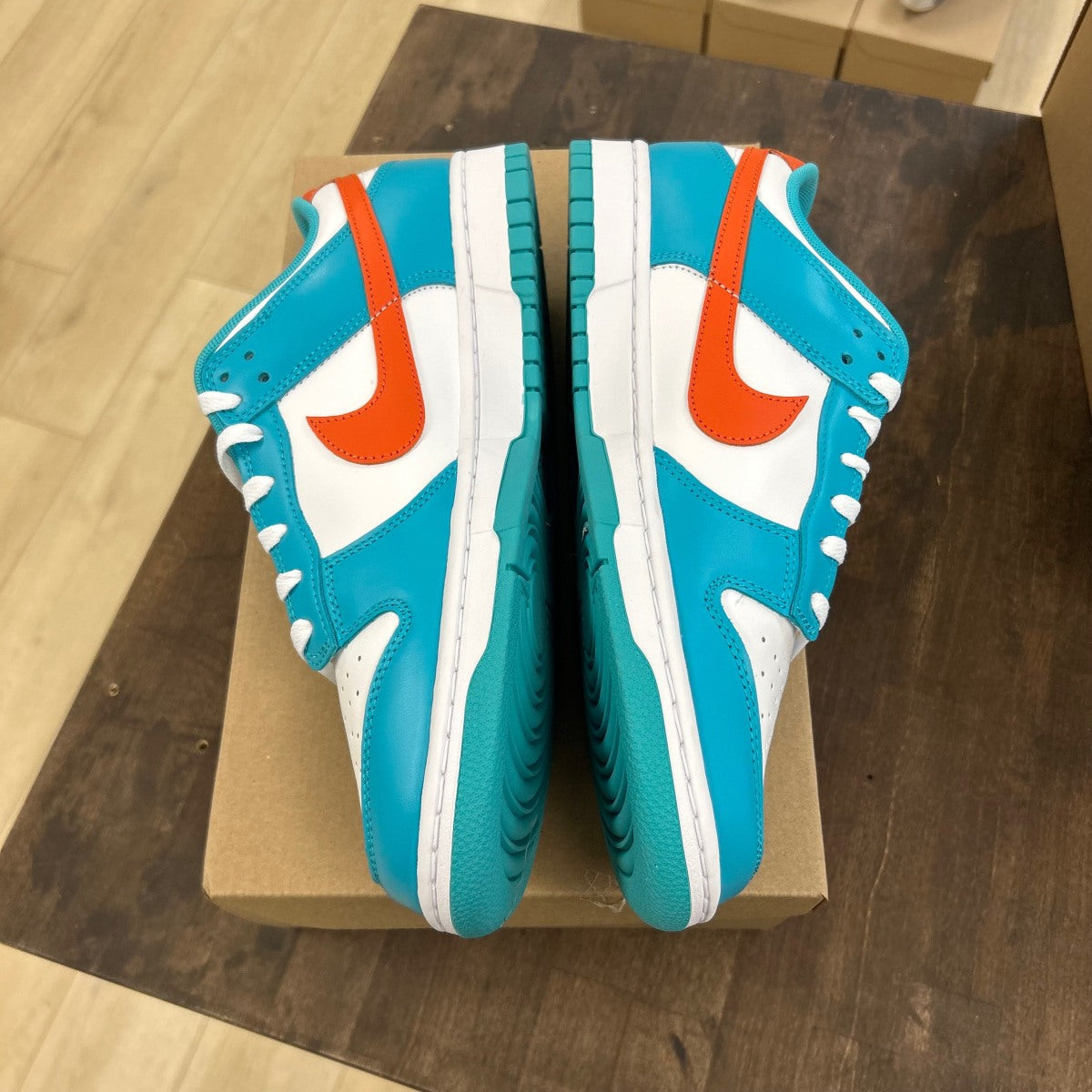 Nike Dunk Low Miami Dolphins Size 11.5 (Pre-Owned) - Image 3
