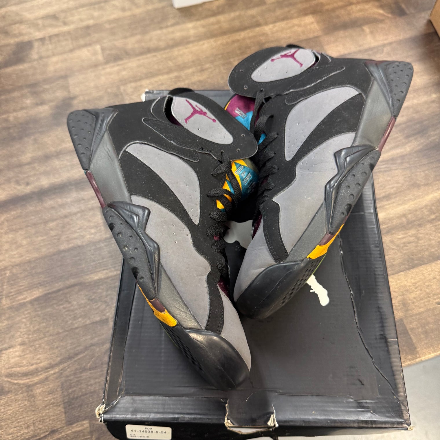 Bordeaux Jordan 7 Retro (USED, Replacement Box)