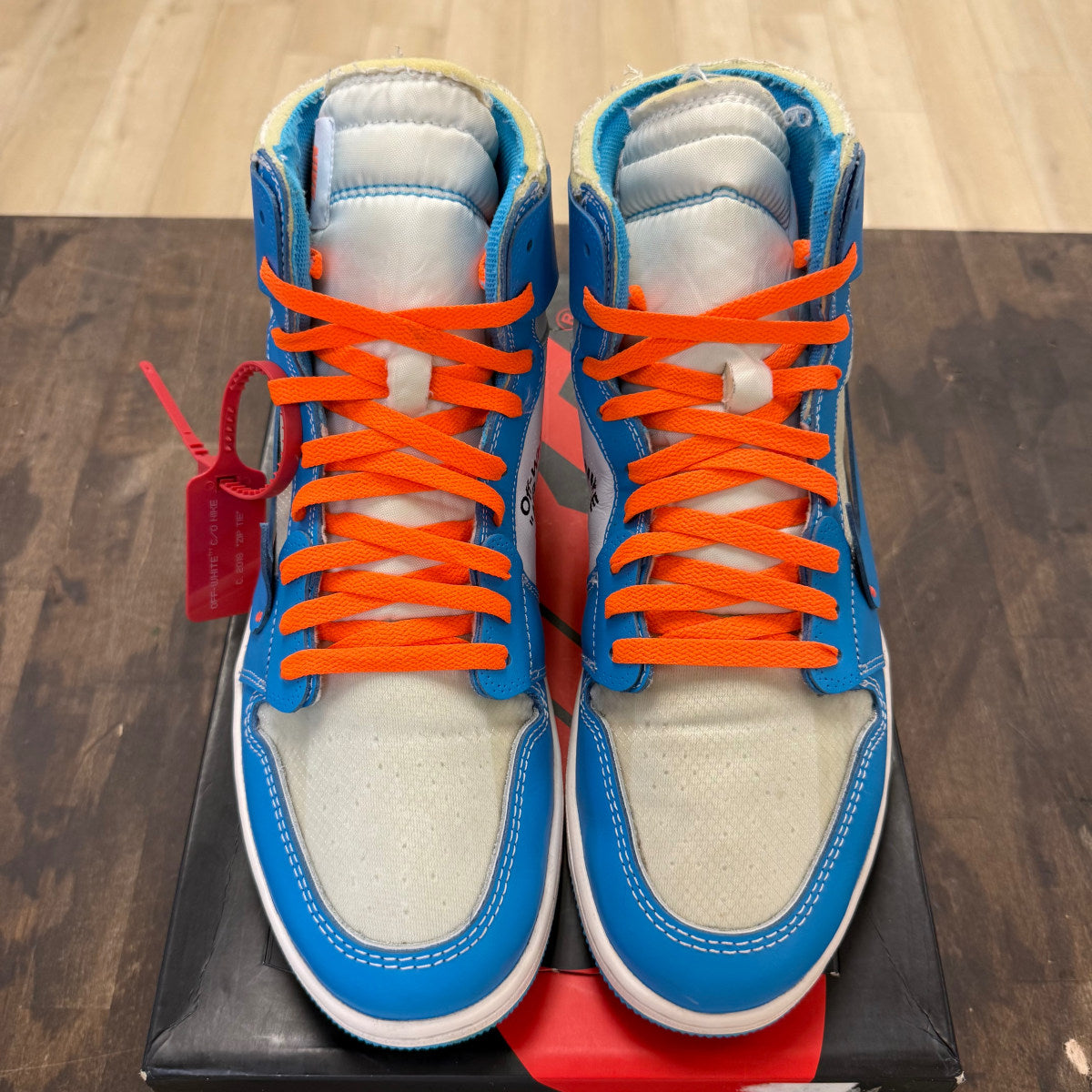 Jordan 1 Retro High Off-White University Blue - Image 2