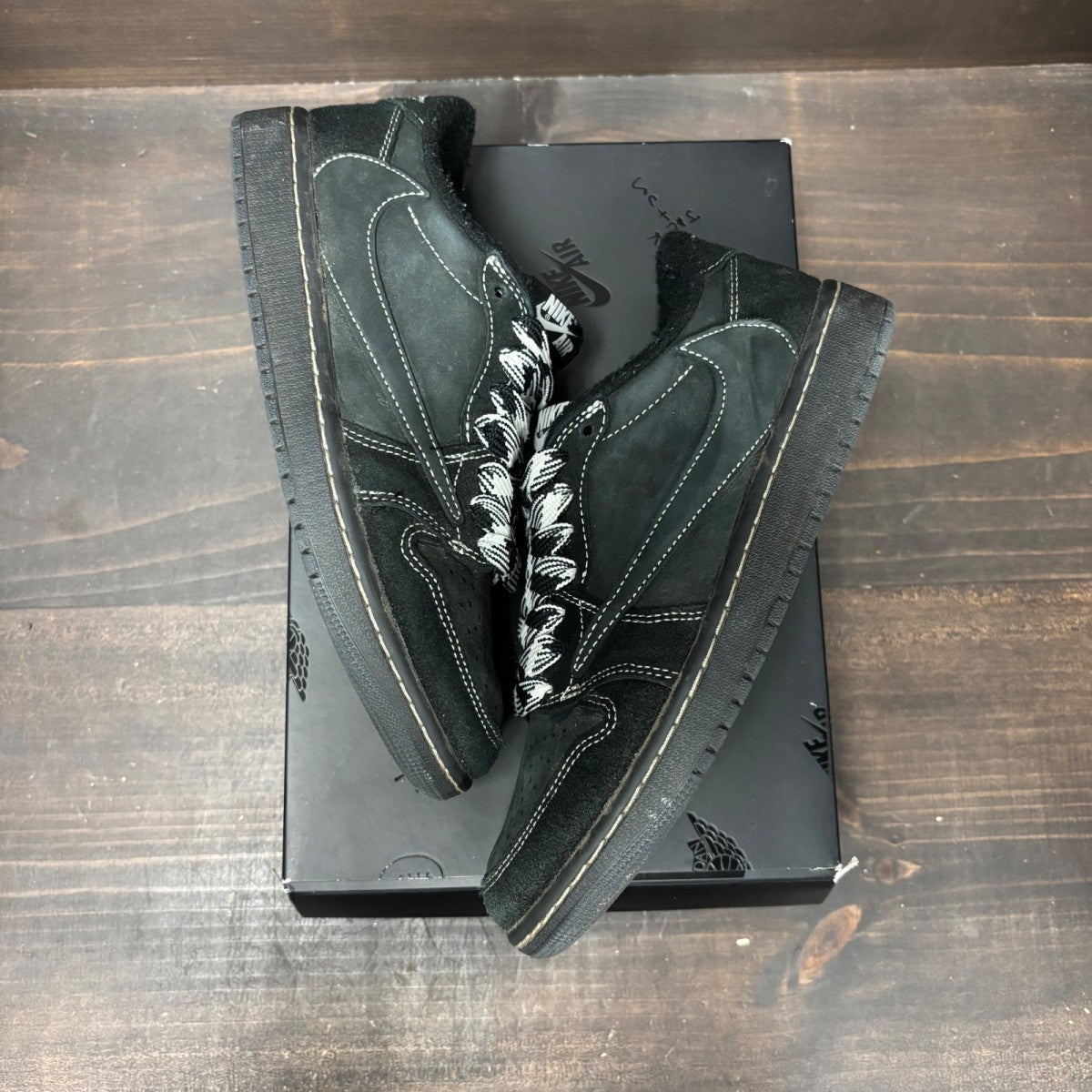 Jordan 1 Retro Low OG SP Travis Scott Black Phantom - Image 2