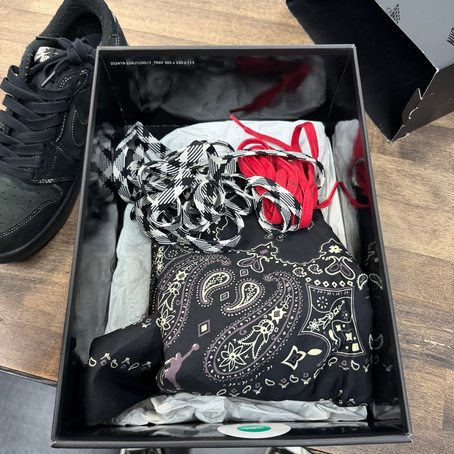 Travis Scott Phantom Jordan 1 Low OG SP (USED)