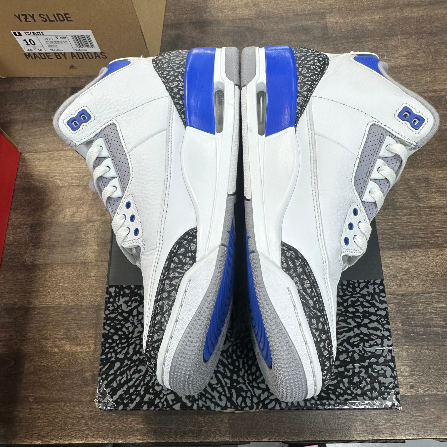 Racer Blue Jordan 3 (USED)