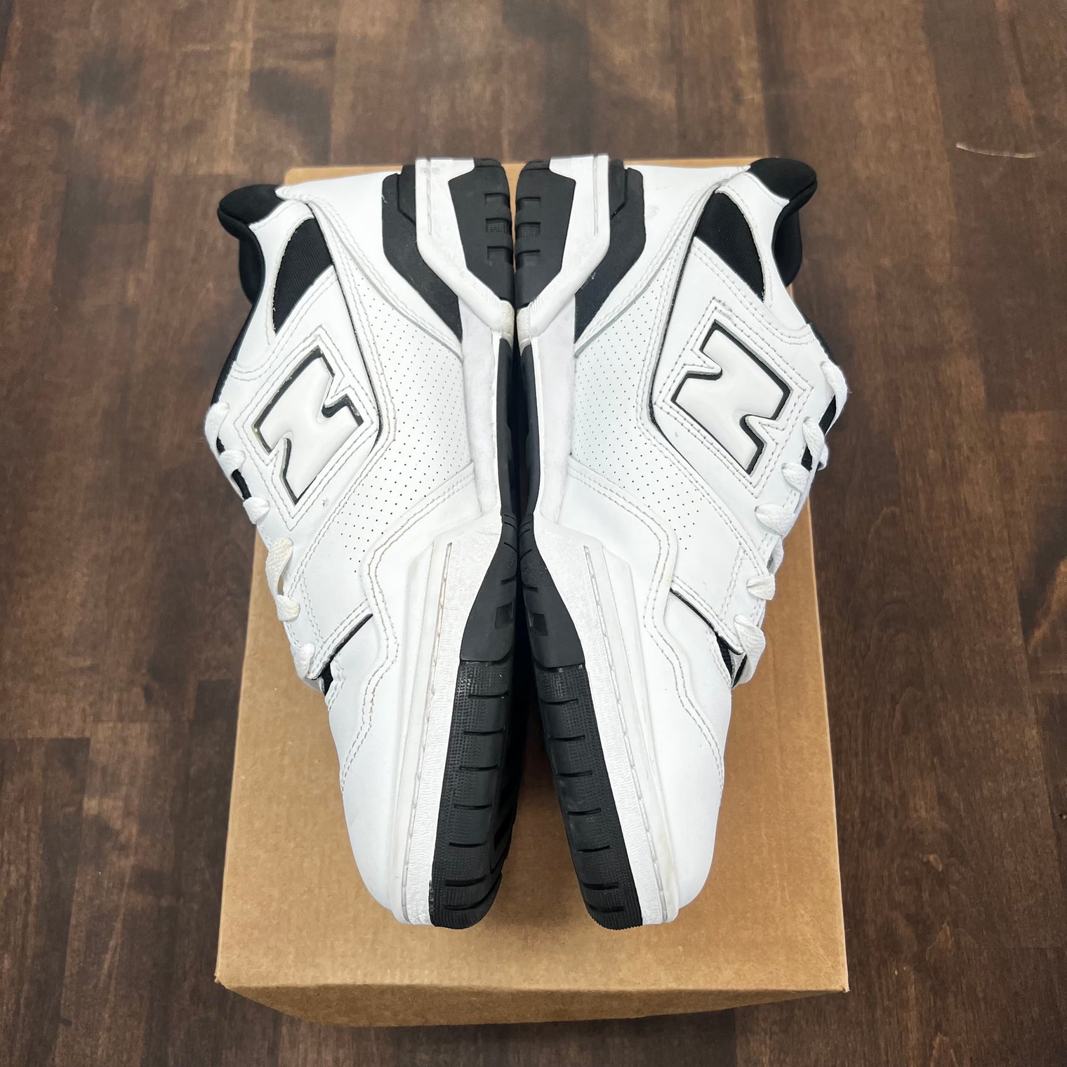 Black White New Balance 550 (USED,NO BOX)