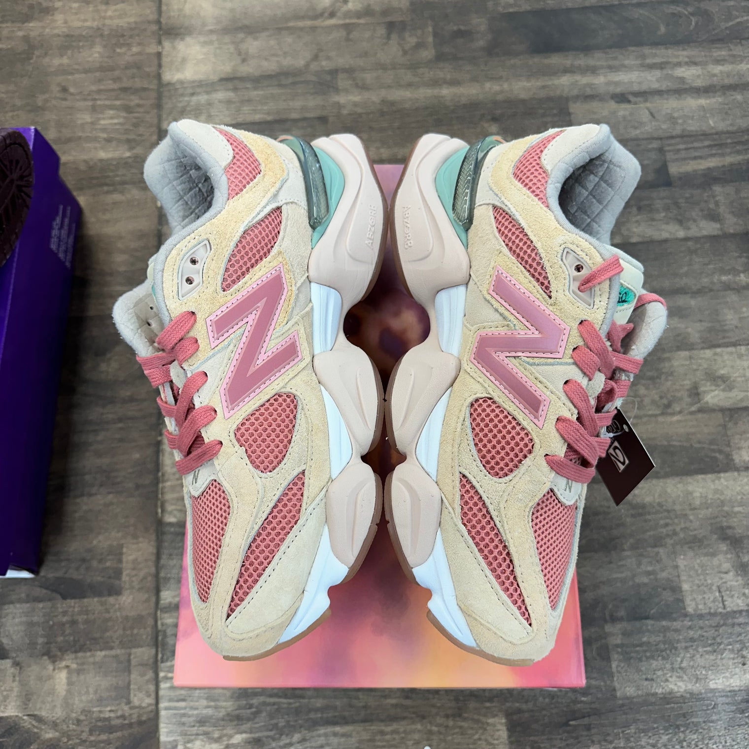 Joe Freshgoods Inside Voices Penny Cookie Pink New Balance 9060 (USED)