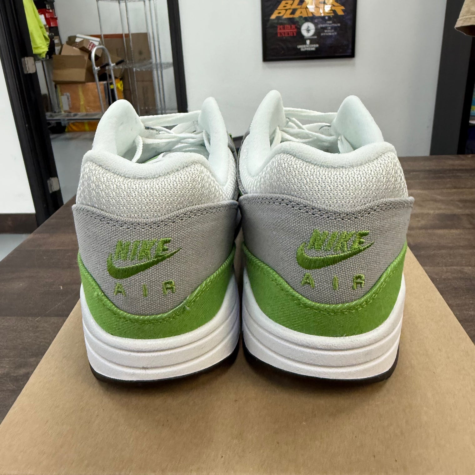 Patta Air Max 1 20th Anniversary Chlorophyll (USED,No Box)