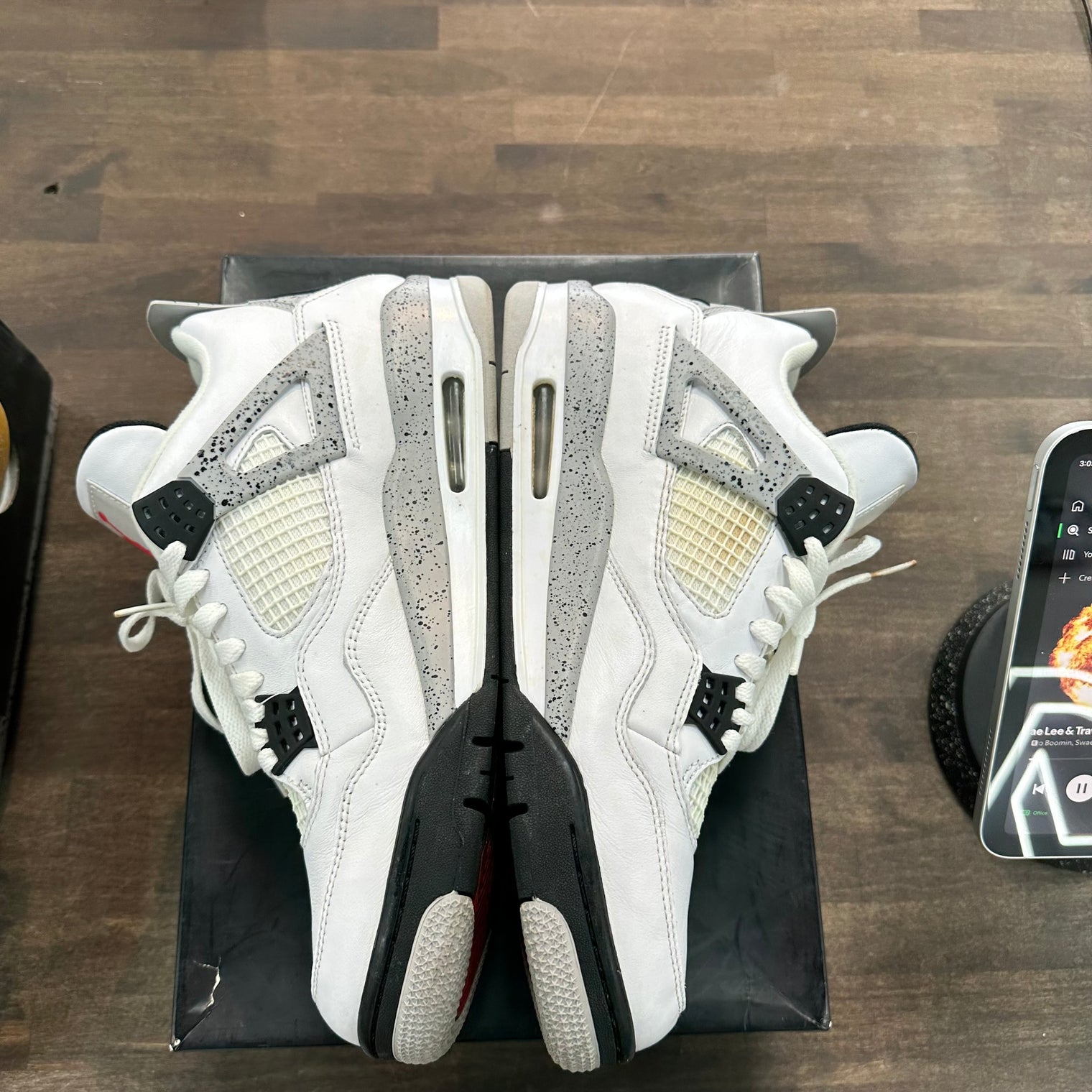 White Cement Jordan 4 Retro (2016) (USED)