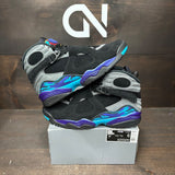 Jordan 8 Retro Aqua (2025) Size 9 (Pre-Owned) - front