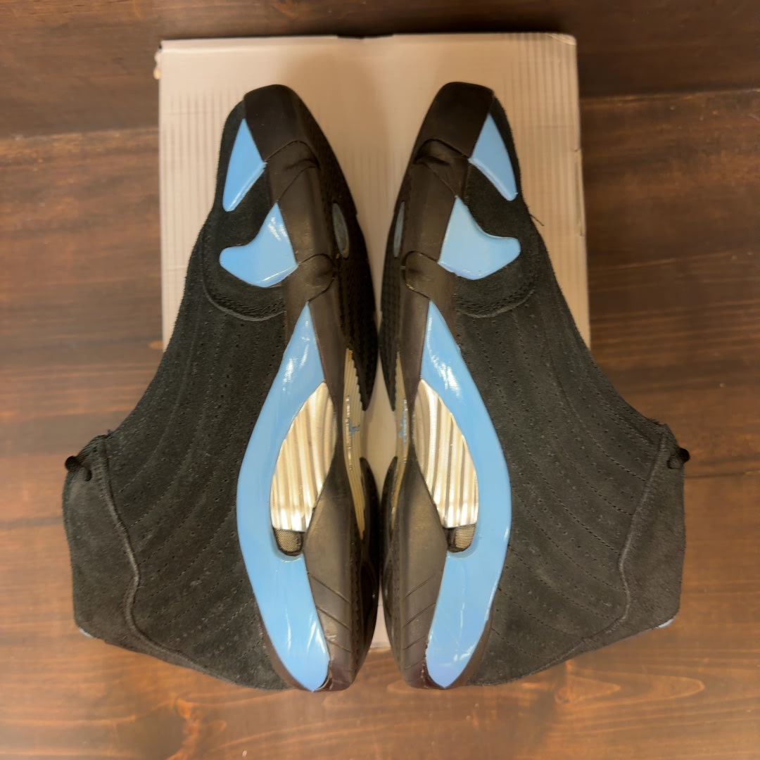 Jordan 14 Retro Black University Blue (2026) Size 8.5 (Pre-Owned)