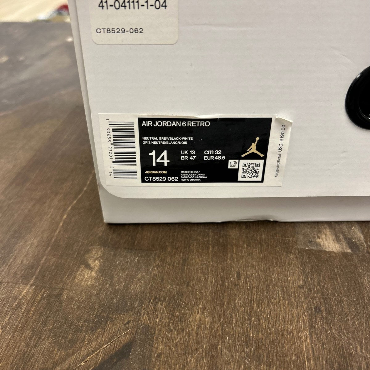 Jordan 6 Retro Hare - Image 6