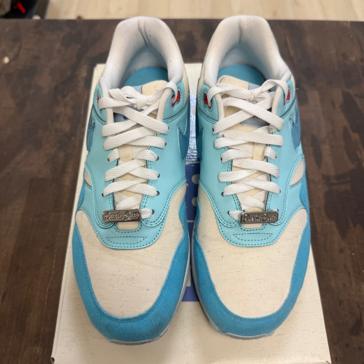 Nike Air Max 1 Puerto Rico Blue Gale - Image 2